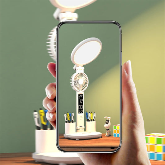 LED Smart Desk Lamp with Digital Clock