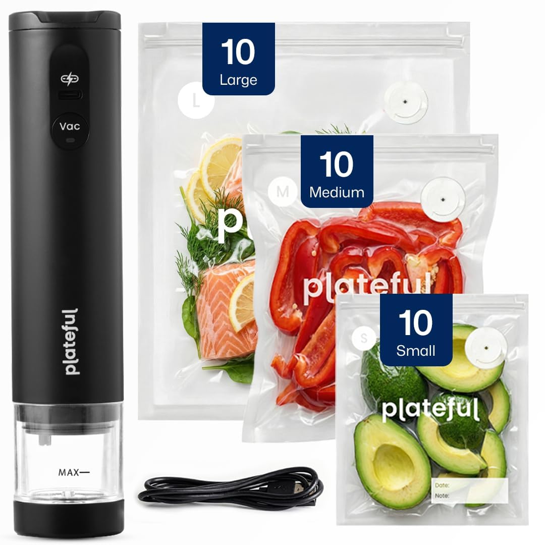Portable Cordless Vacuum Food Sealer