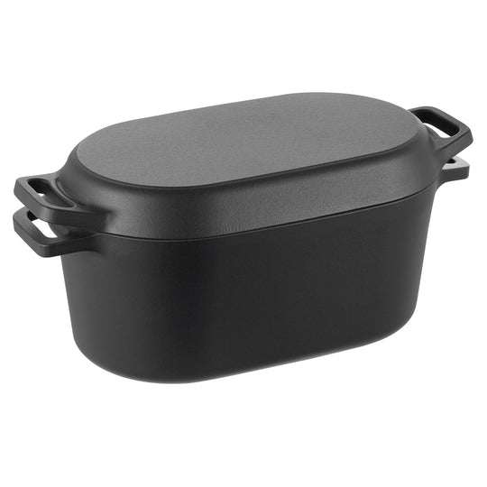Cast Iron Enameled Dutch Oven 5.5 Quart