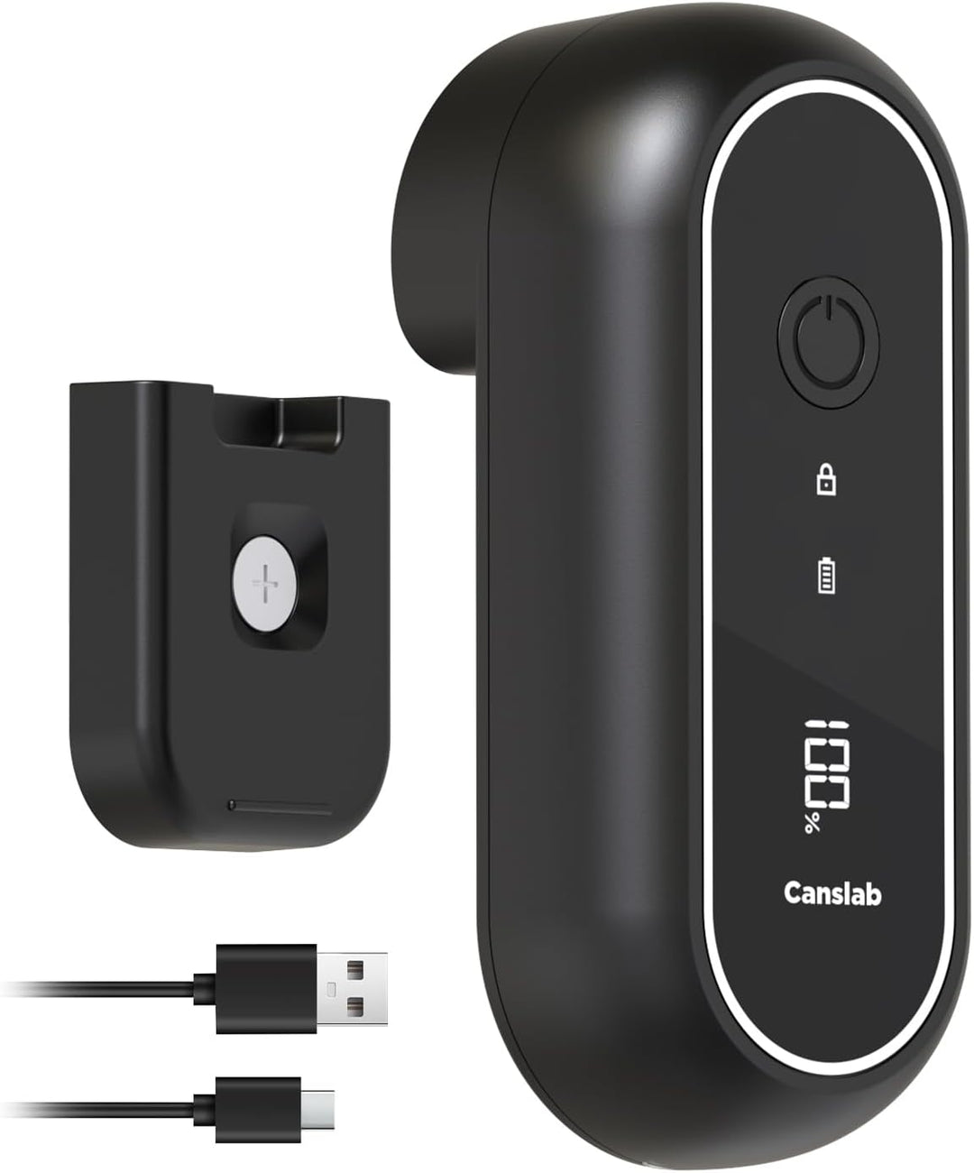 Hands-Free Electric Can Opener — in use