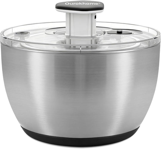 Salad Spinner with Large Bowl — detail view