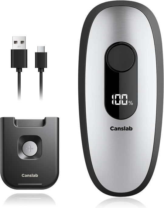 Hands-Free Electric Can Opener — detail view