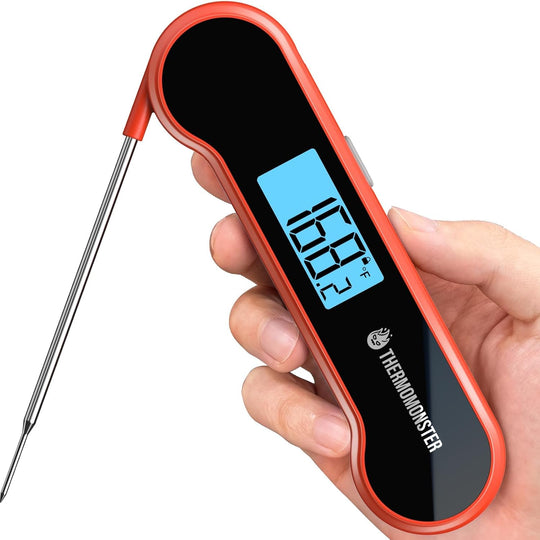 Instant Read Digital Meat Thermometer — detail view