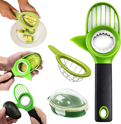 Avocado Slicer & Pitter 3-in-1