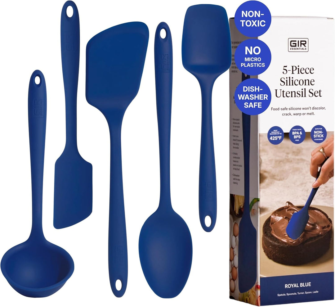 Silicone Cooking Utensil Set — 6 Piece — detail view