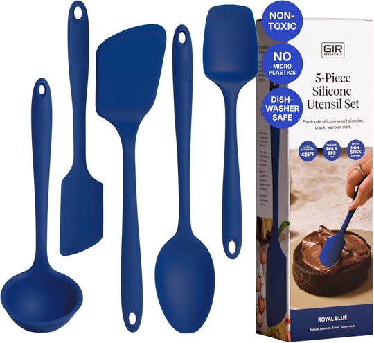 Silicone Cooking Utensil Set — 6 Piece — detail view