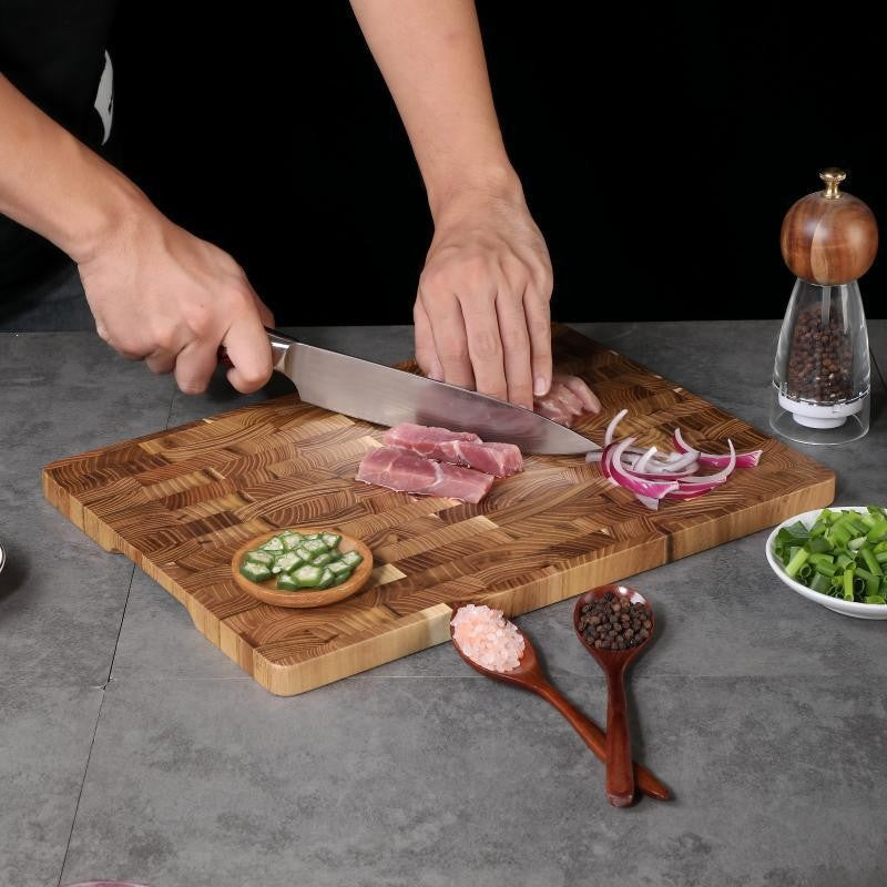 Bamboo Cutting Board with Juice Groove