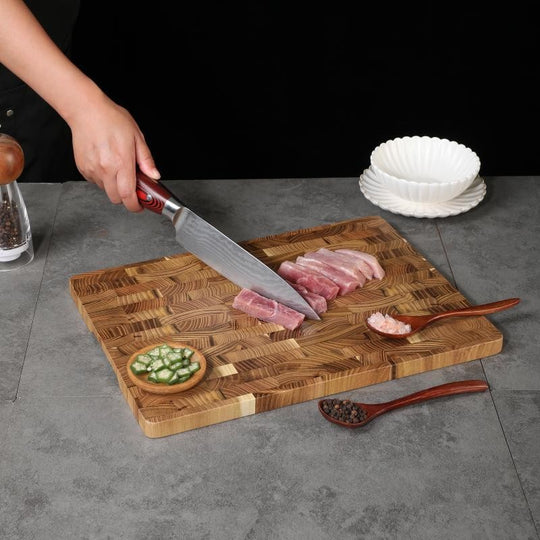 Bamboo Cutting Board with Juice Groove