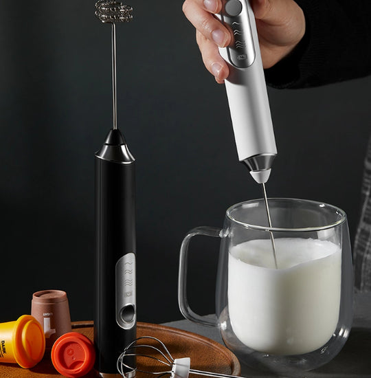 Rechargeable Handheld Milk Frother Wand