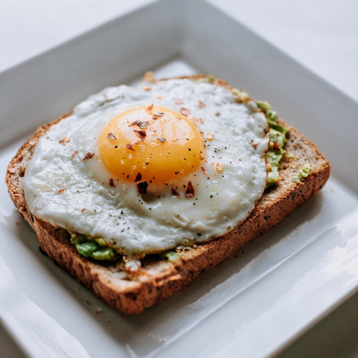 breakfast sandwich egg toast kitchen