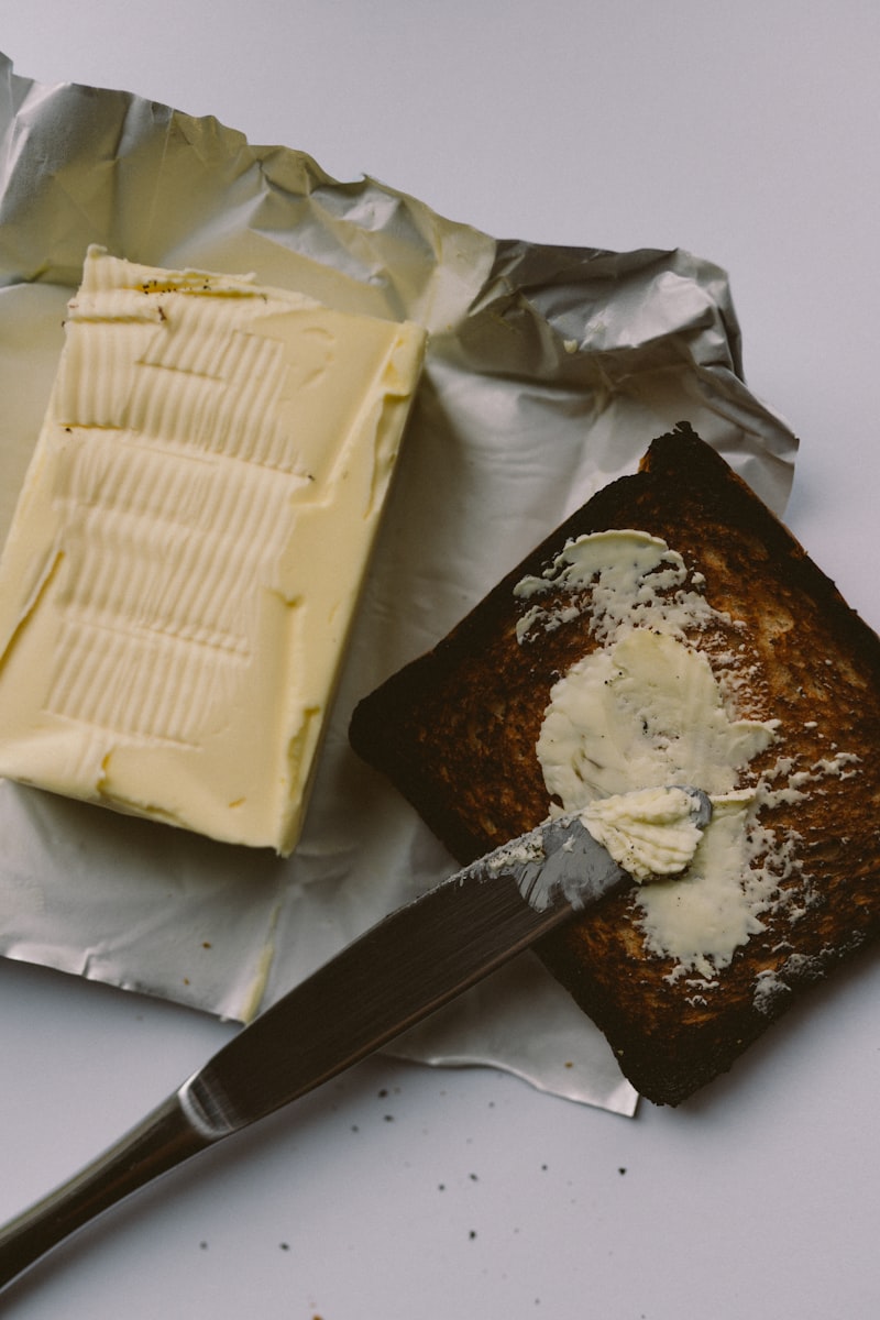 One-Slice Butter Cutter Dispenser morning toast
