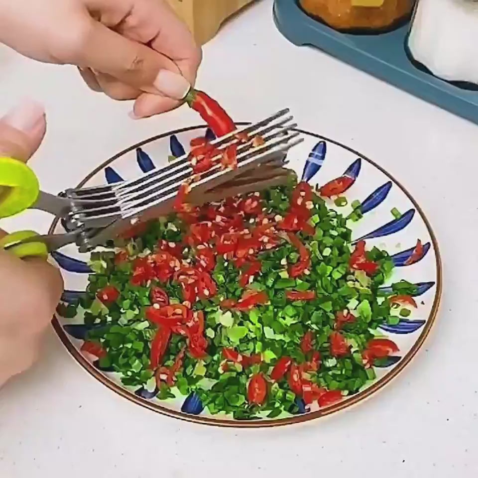 Herb Scissors with 5 Blades
