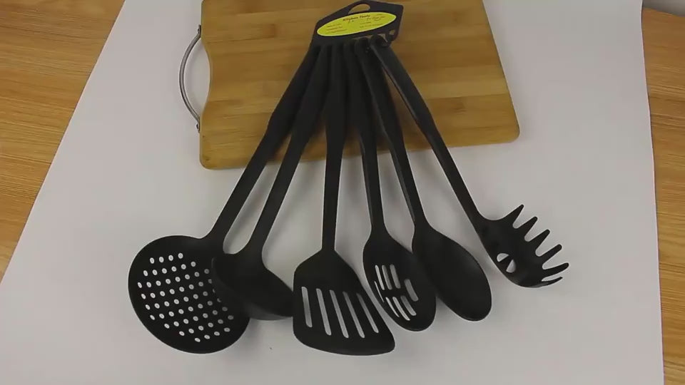Silicone Cooking Utensil Set — 6 Piece