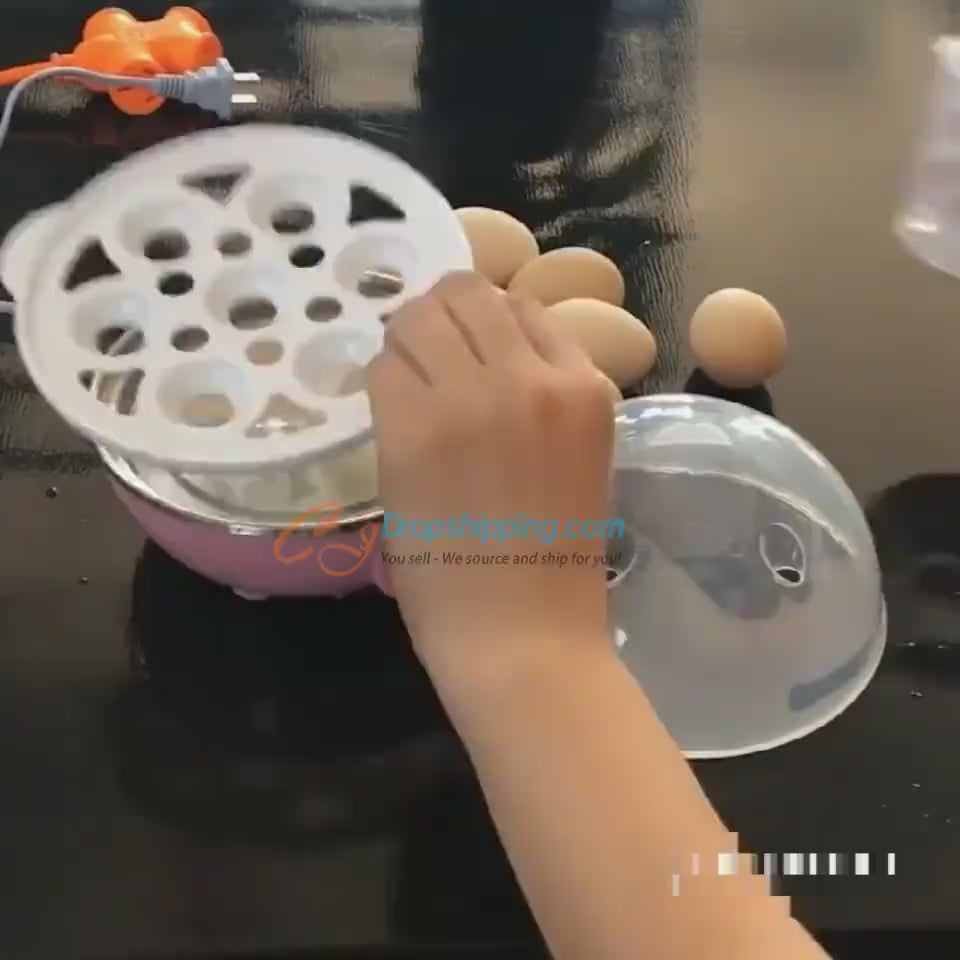 Rapid Electric Egg Cooker — 7 Egg Capacity